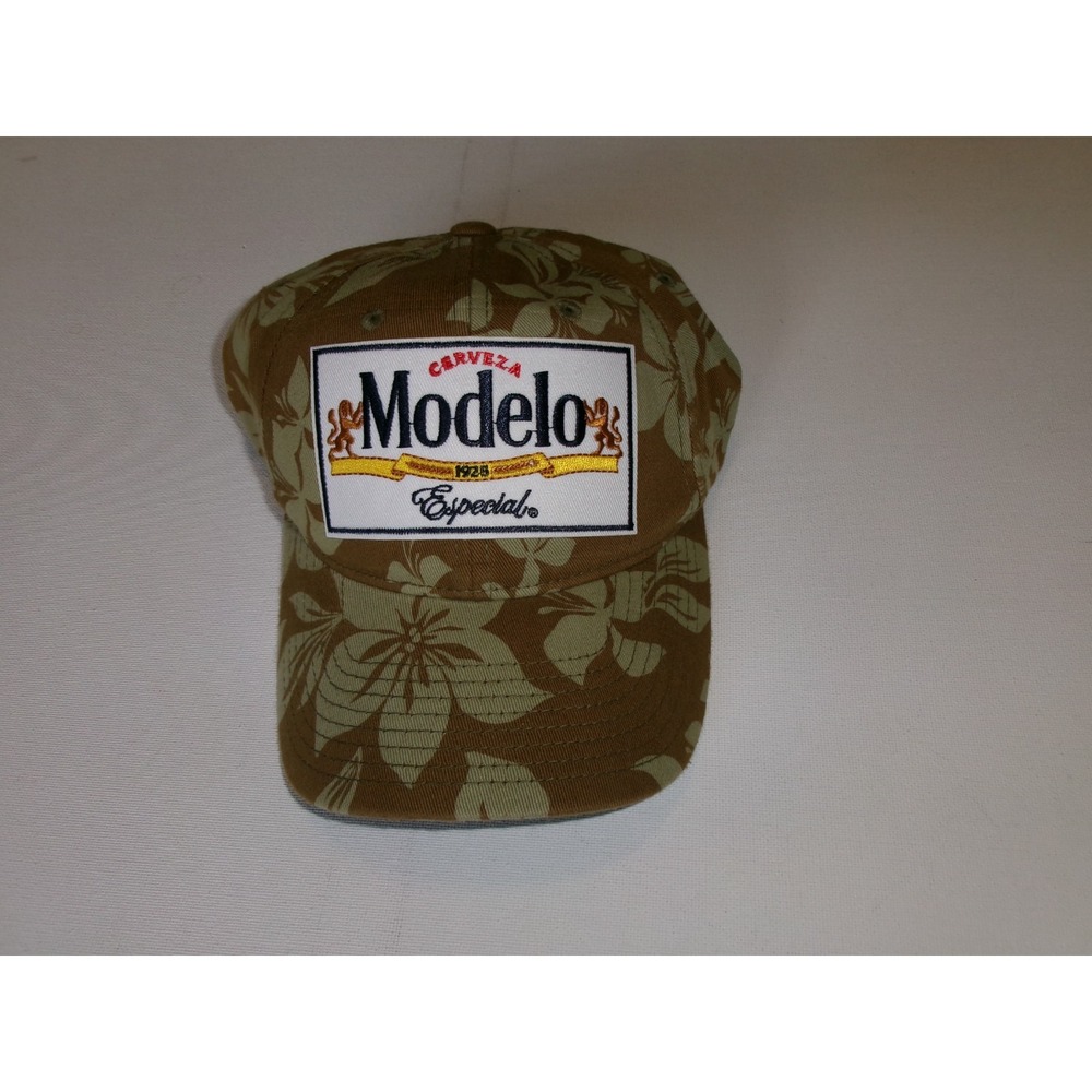 MODELLO BEACH HAWAII FLORAL FITTED    BEACH GOLF Y2K 00S HAT CAP VINTAGE J2